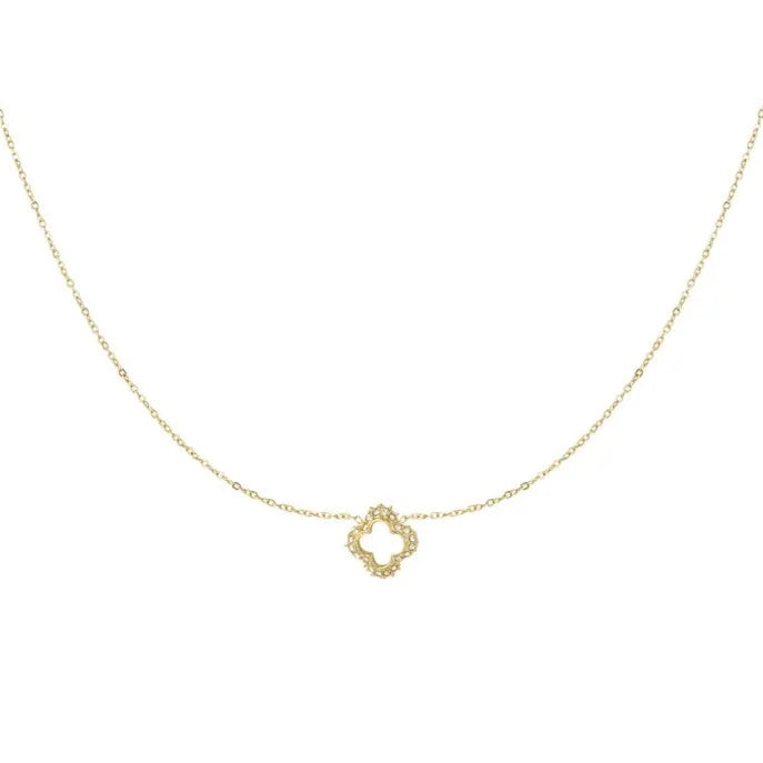 Ketting clover | goud