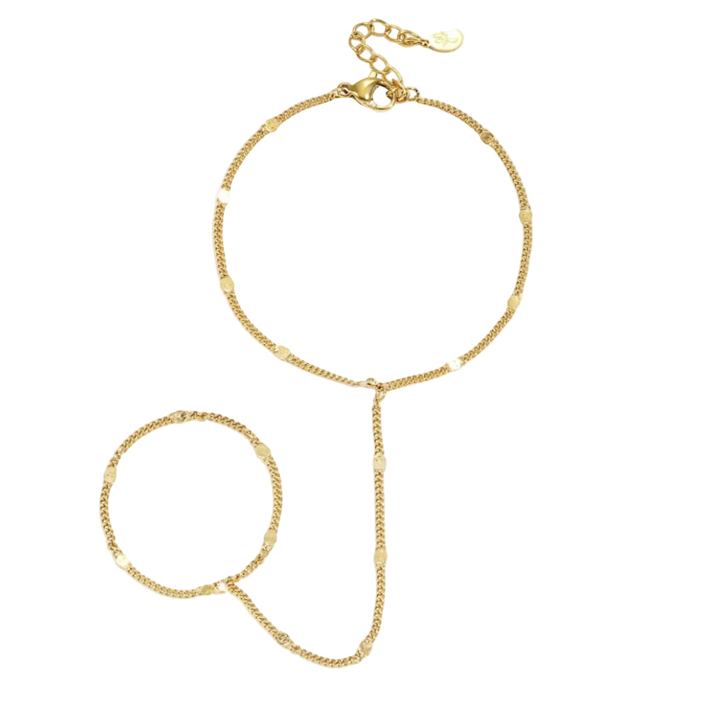 Handchain cleo | goud