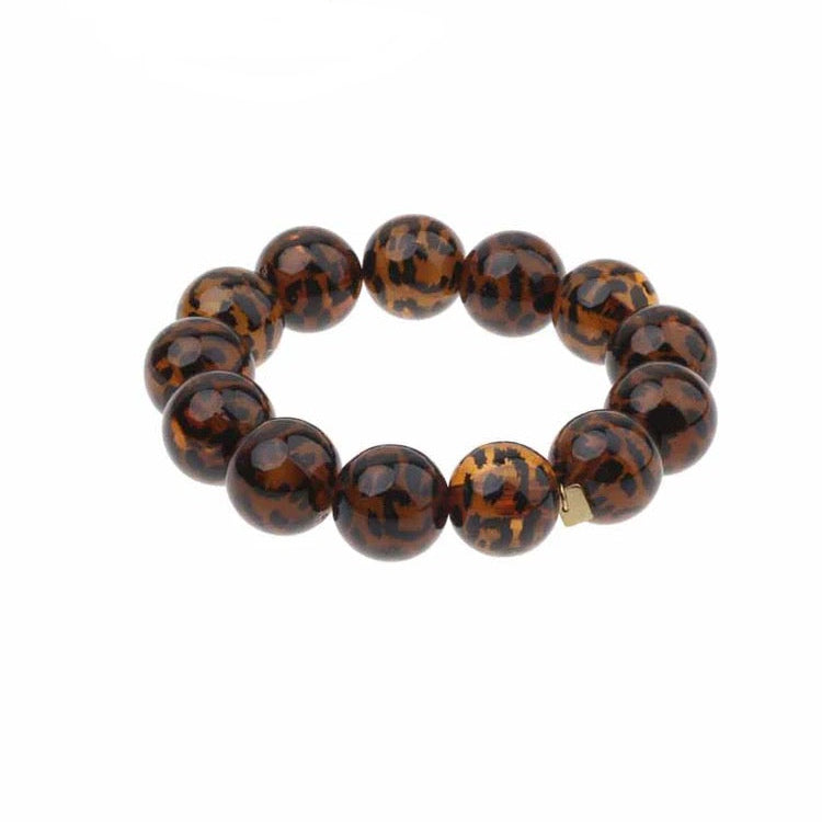 Armband panter | bruin