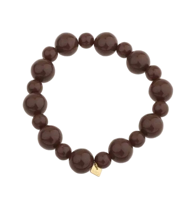 Armband nia | bruin