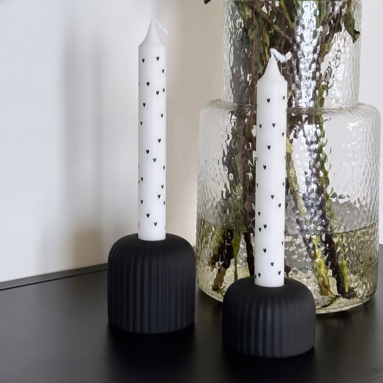 Dinerkaarsen | hartjes