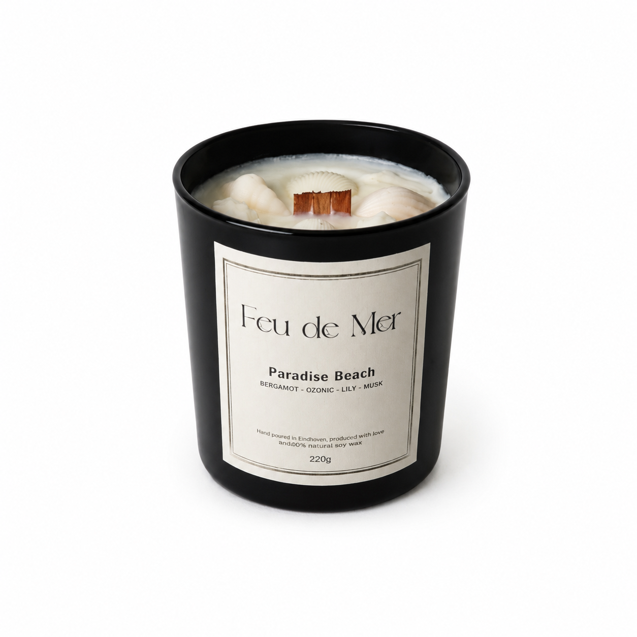 Scented candle | paradise beach (220g)