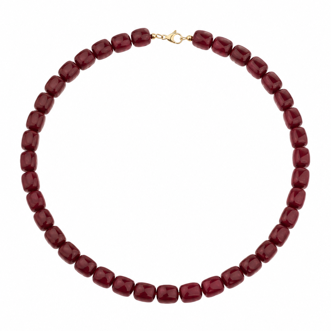 Ketting dessa | burgundy