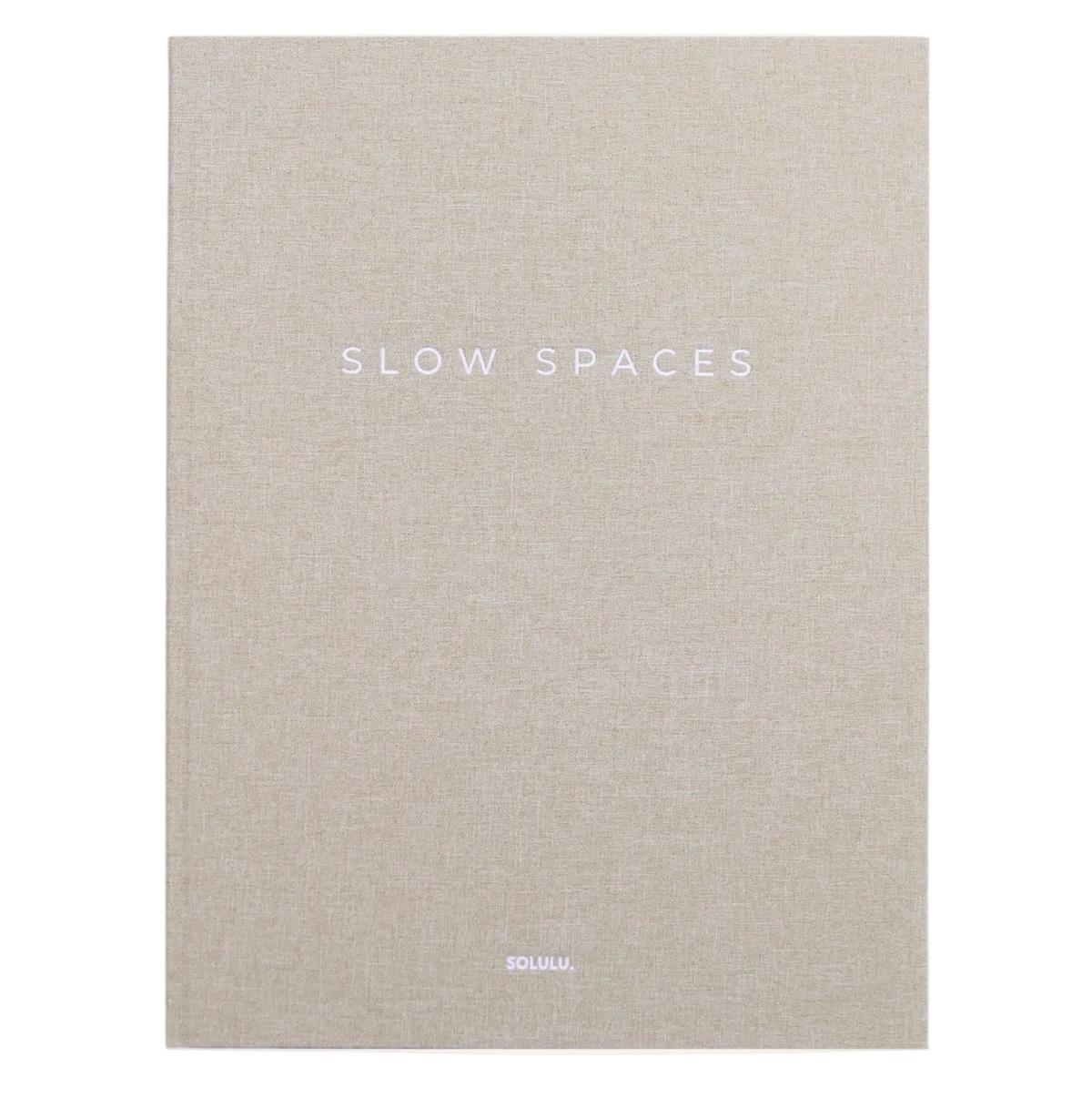 Opbergboek slow spaces solulu