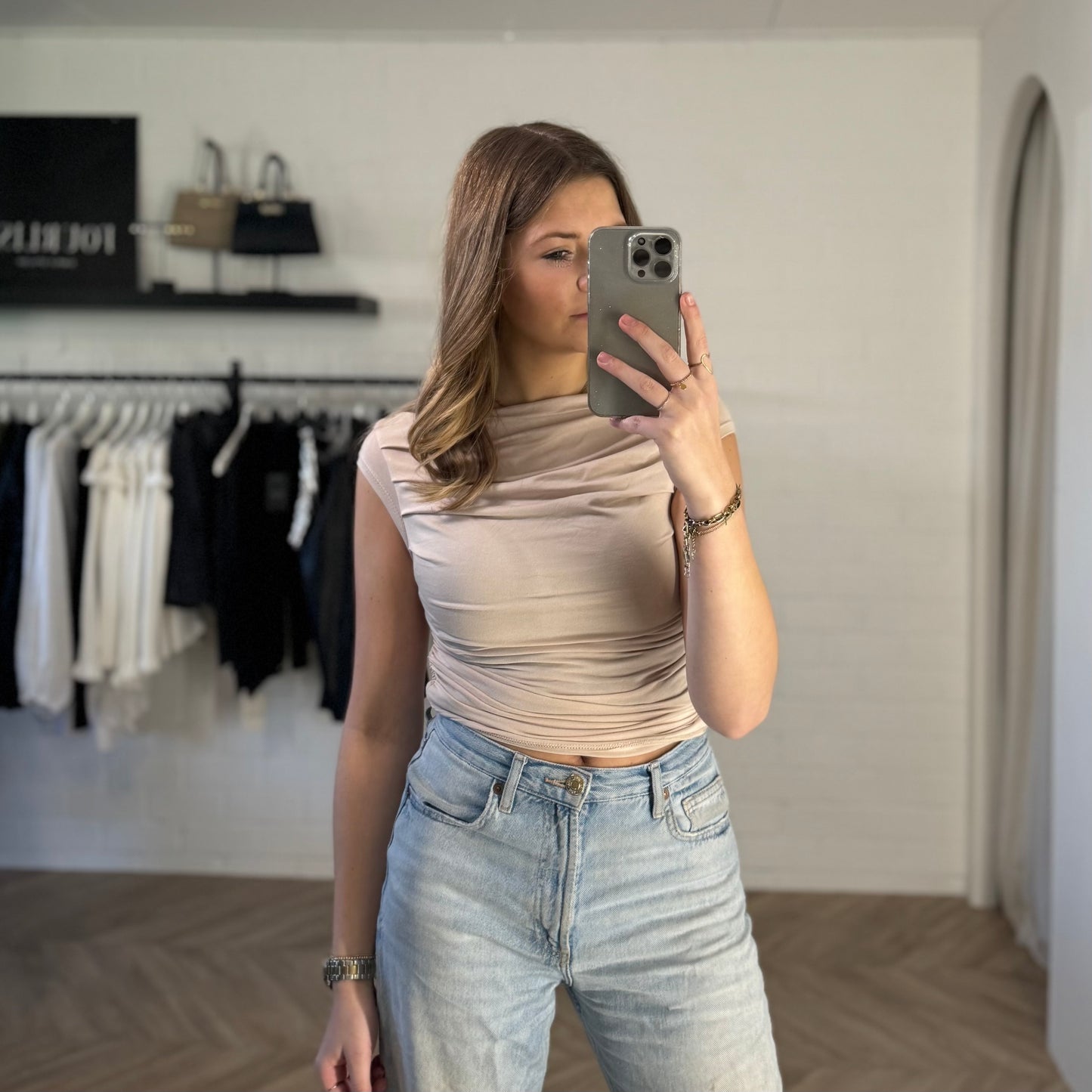Top luna | beige
