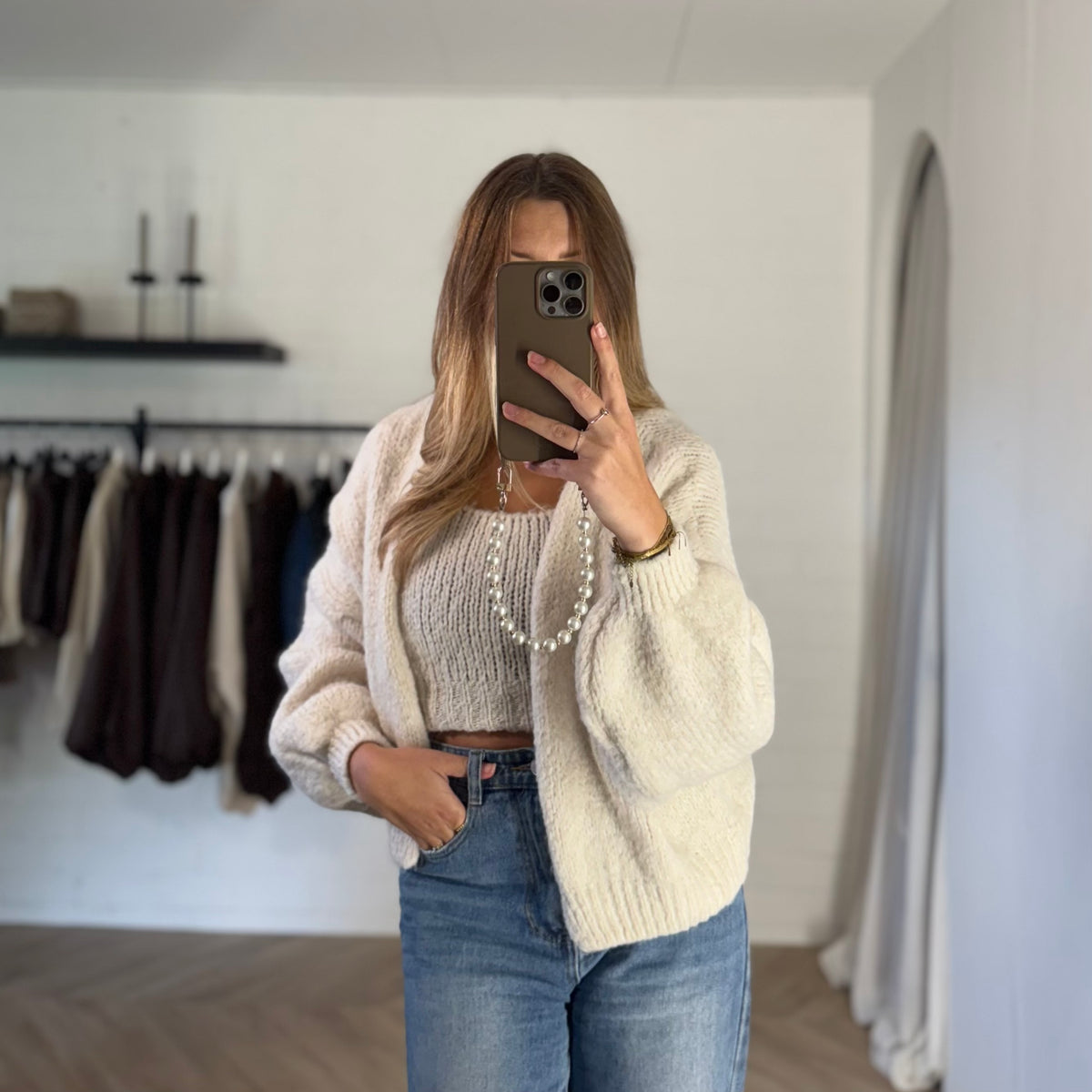 Knit set | creme