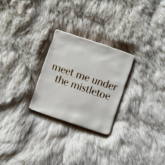 Fliese beige | meet me under the mistletoe