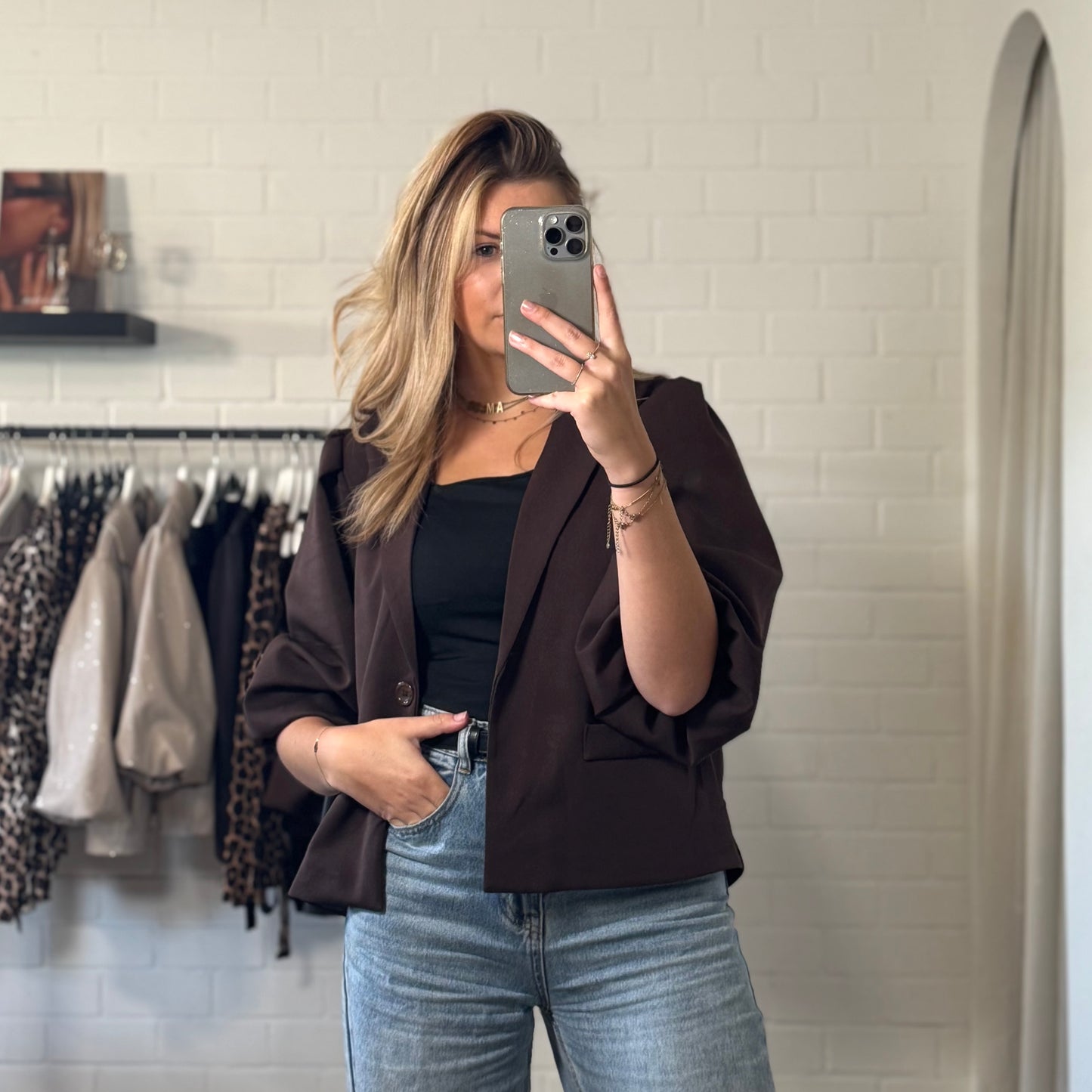 Blazer puffy | bruin