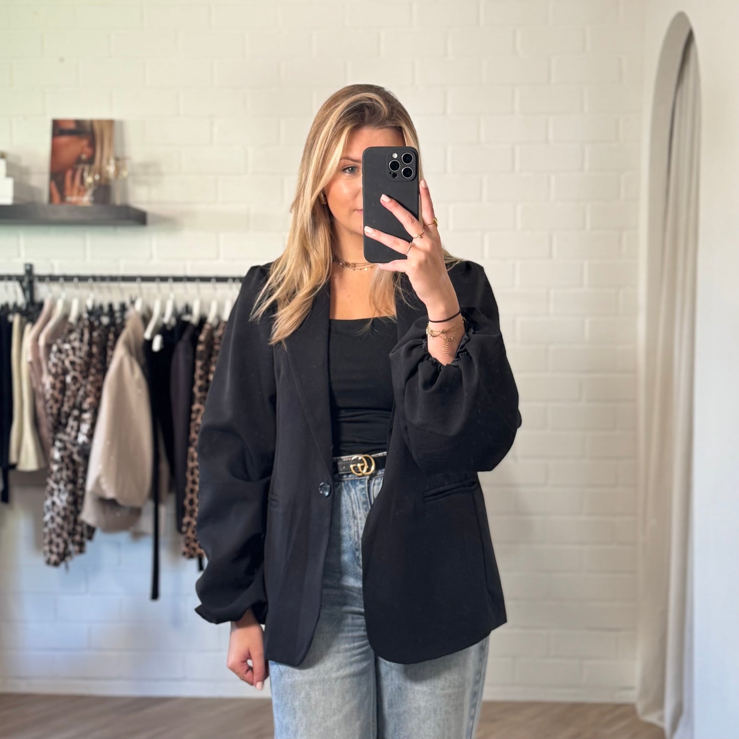 Blazer alice | zwart