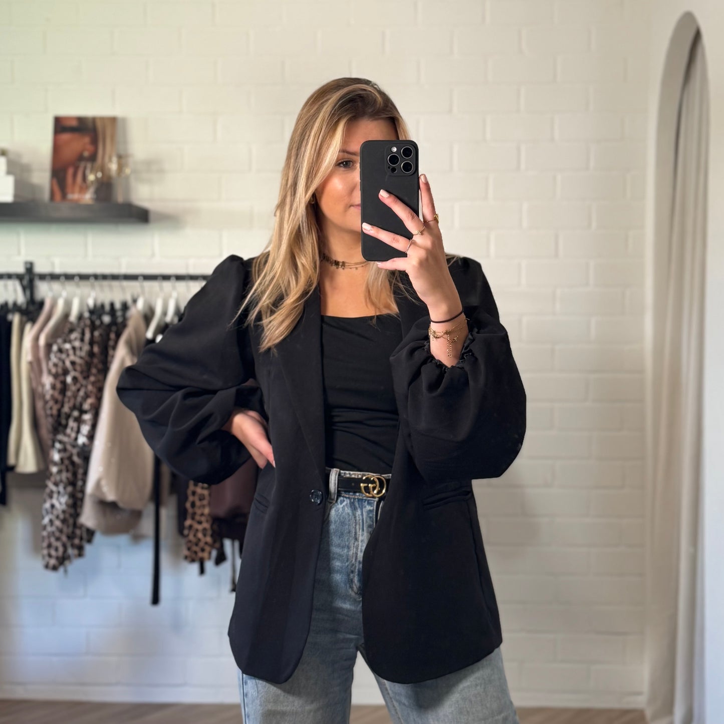 Blazer alice | zwart