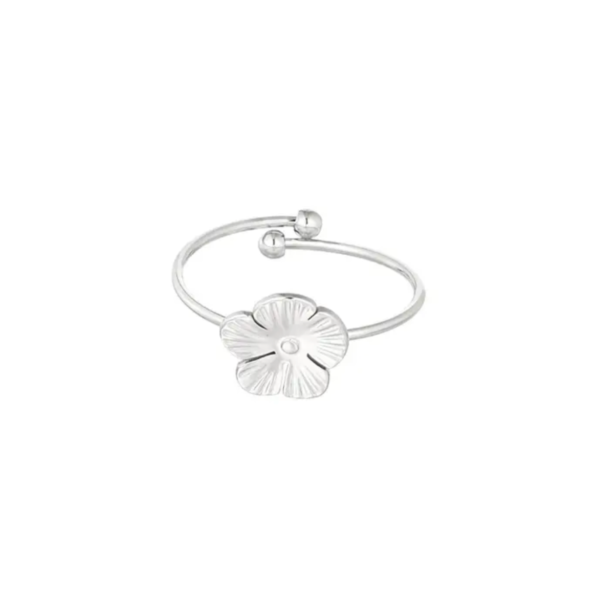 Ring bloom | zilver