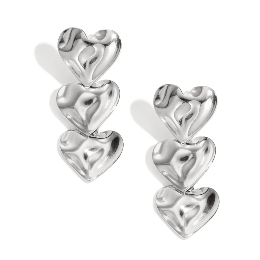 Oorbellen kiss | zilver