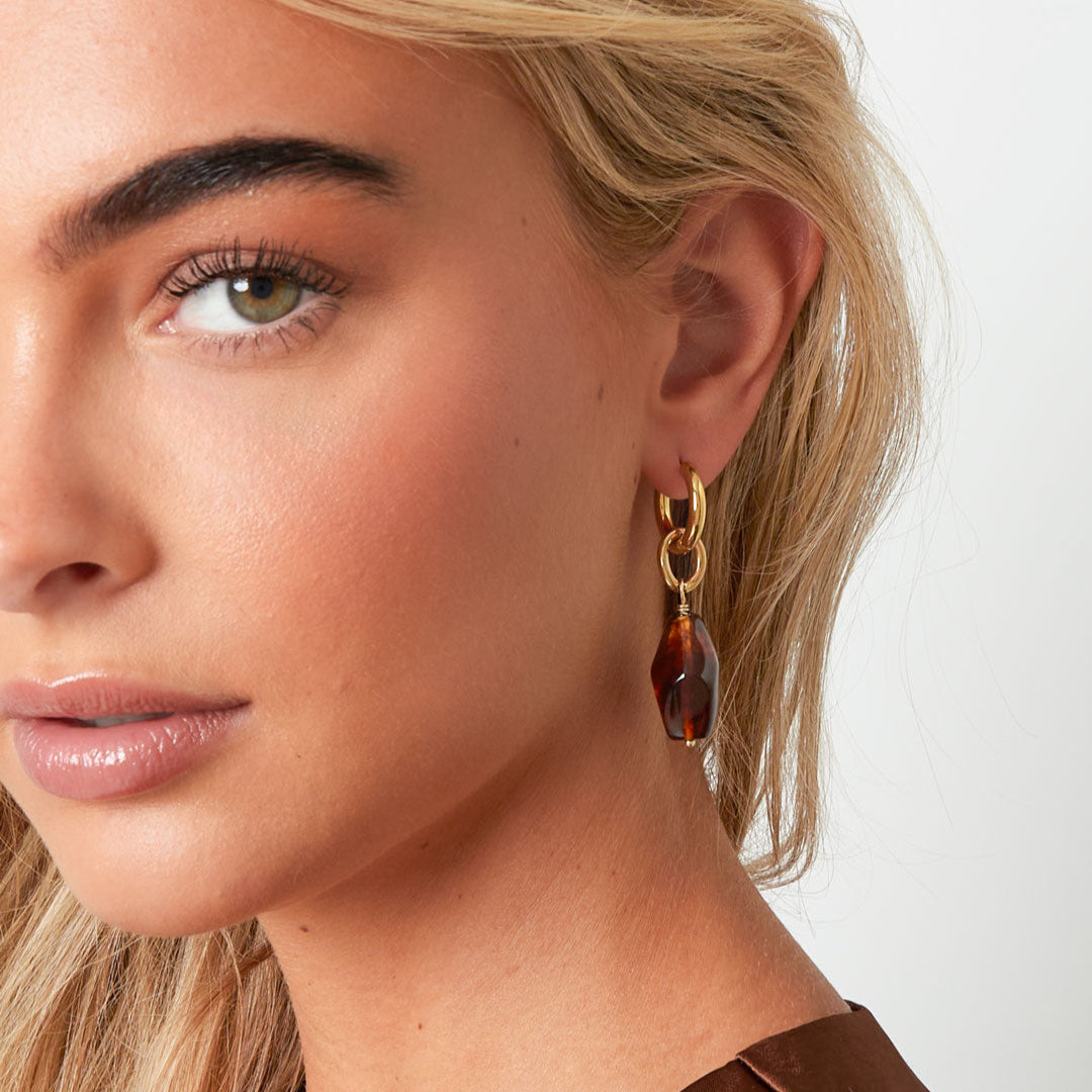 Oorbellen bobbie | goud