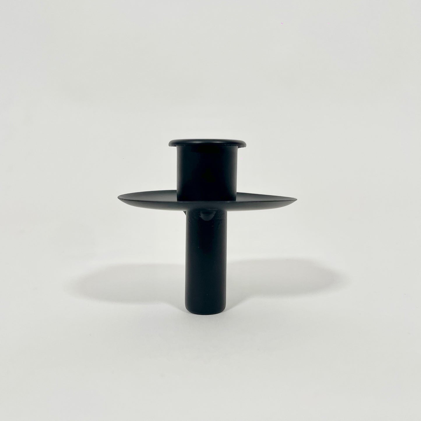Wijnfles kaarsenhouder | zwart