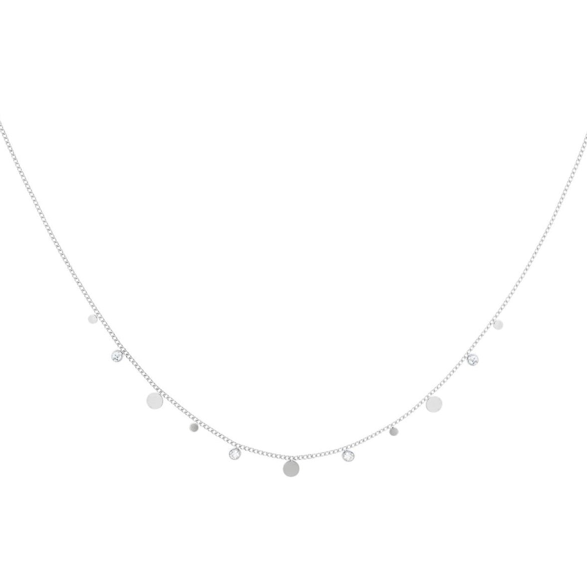 Ketting strass | zilver