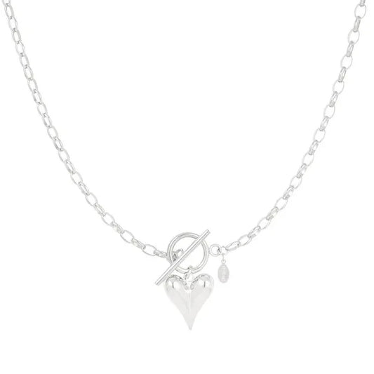 Ketting heart | zilver