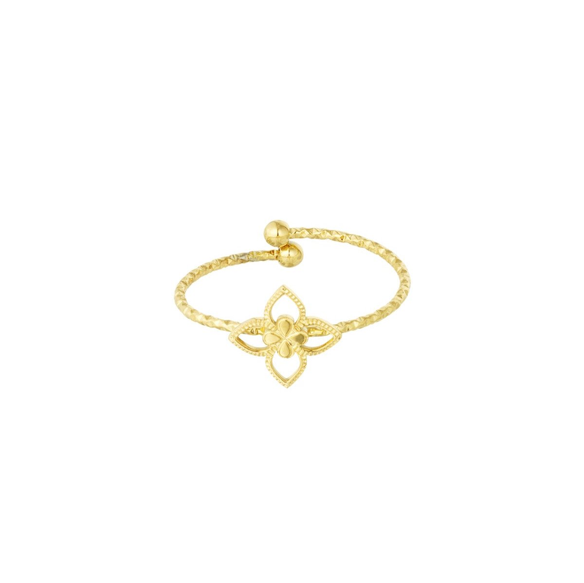 Ring clover | goud