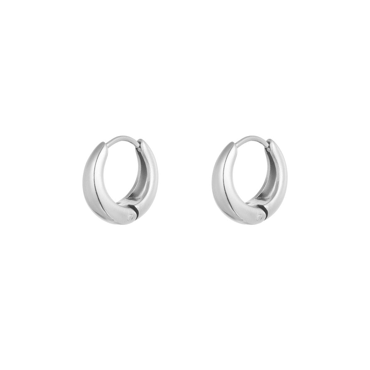 Oorbellen hoops | zilver S