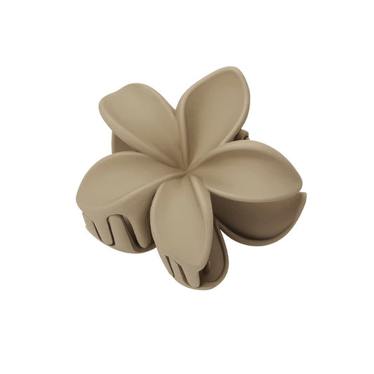 Flower clip | camel