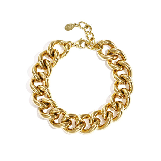 Armband chunky | goud