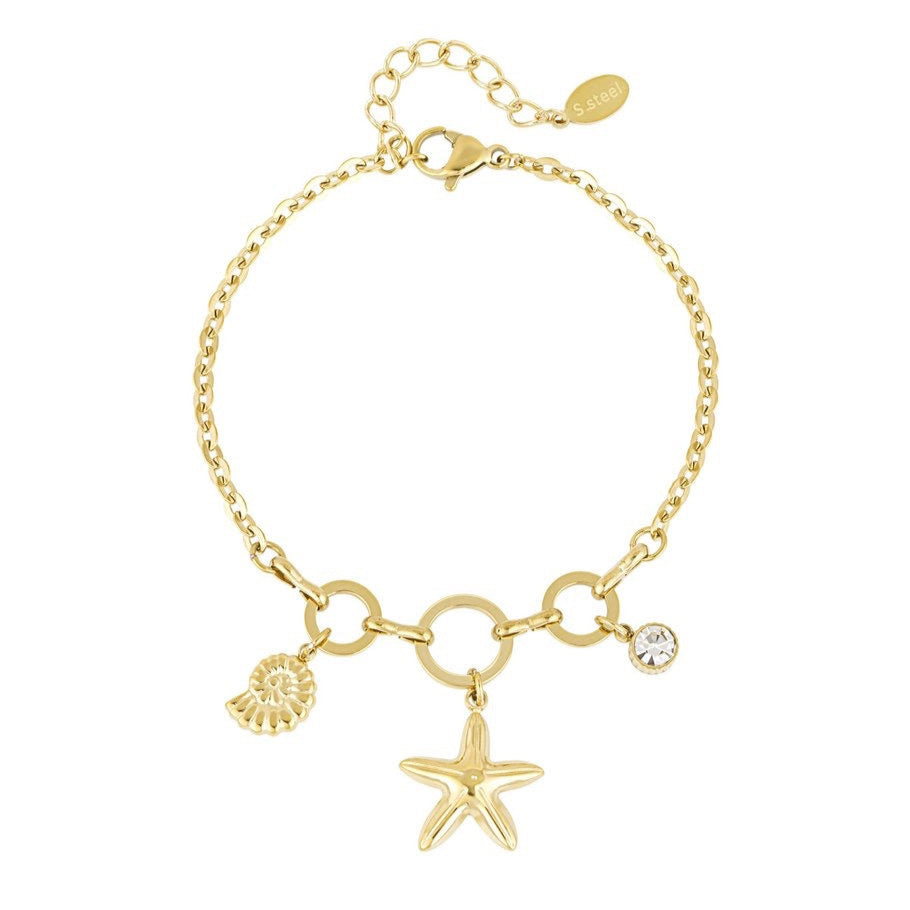 Armband i sea you | goud