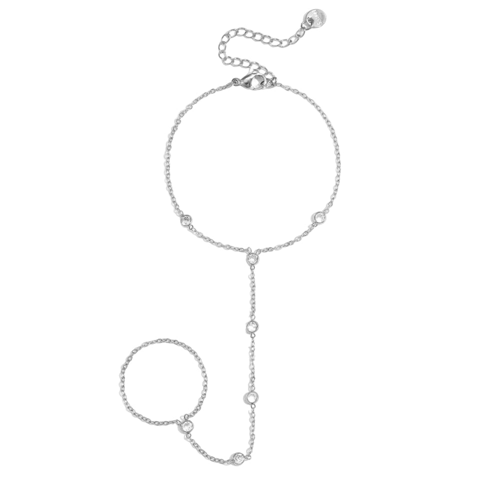 Handchain haze | zilver