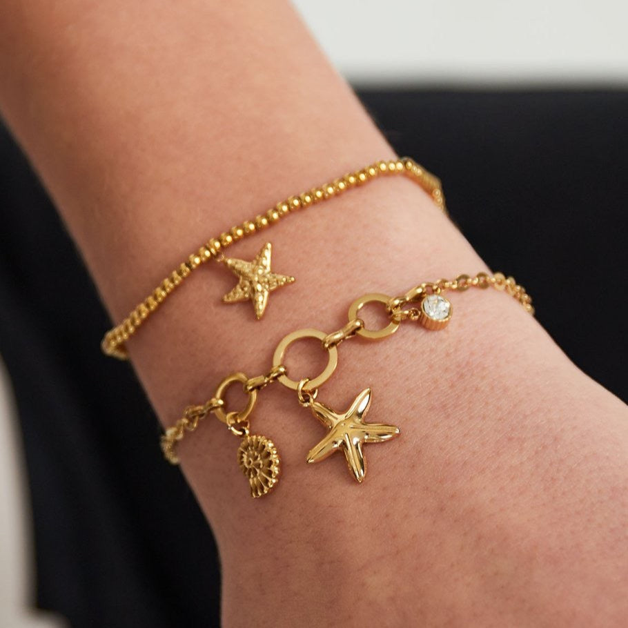 Armband i sea you | goud