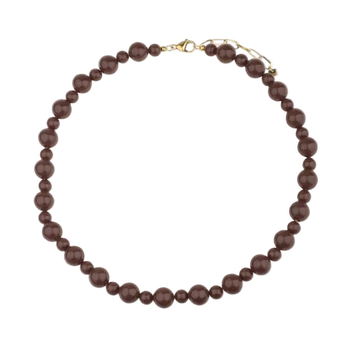 Ketting nia | bruin