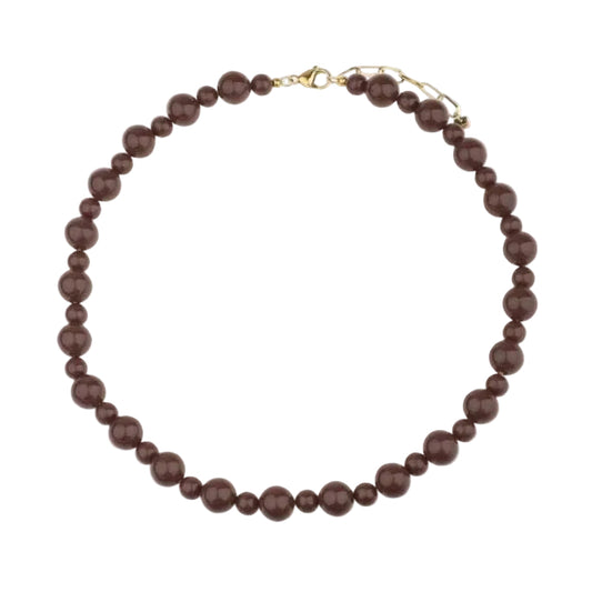 Ketting nia | bruin