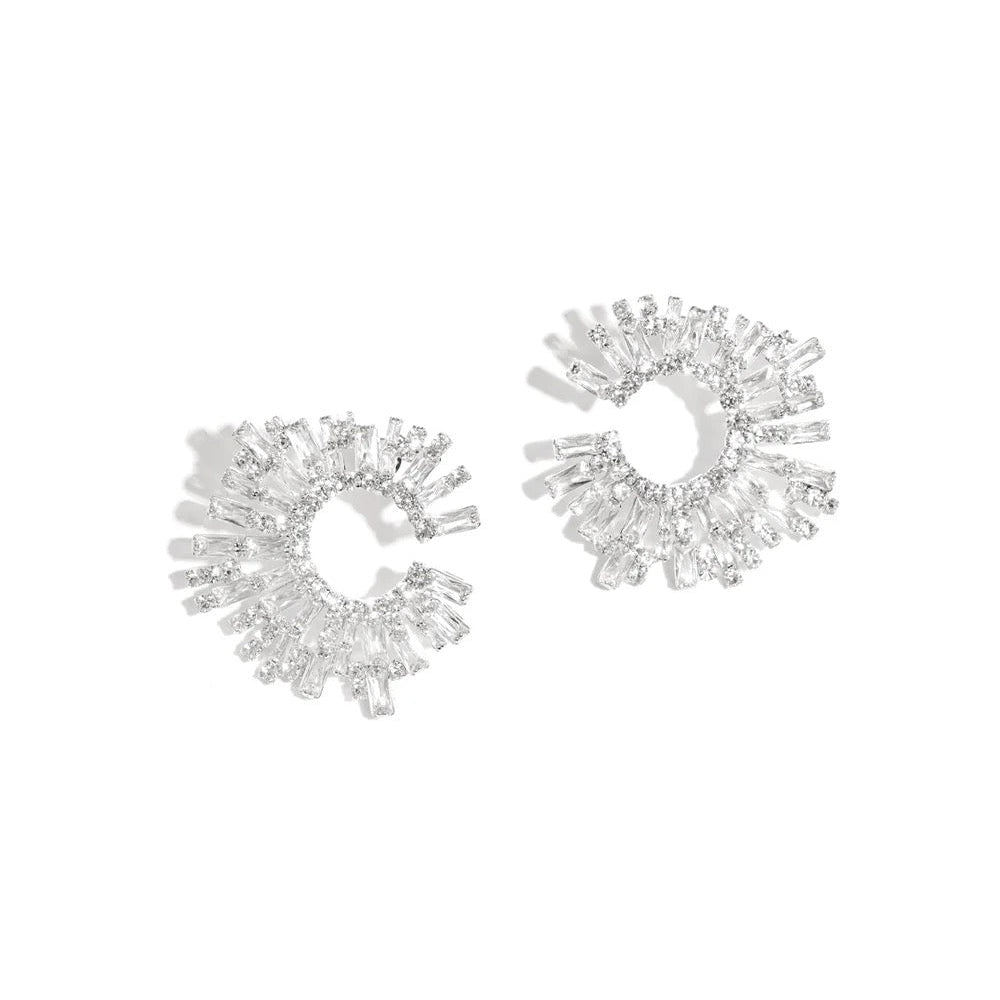 Oorbellen glow | zilver