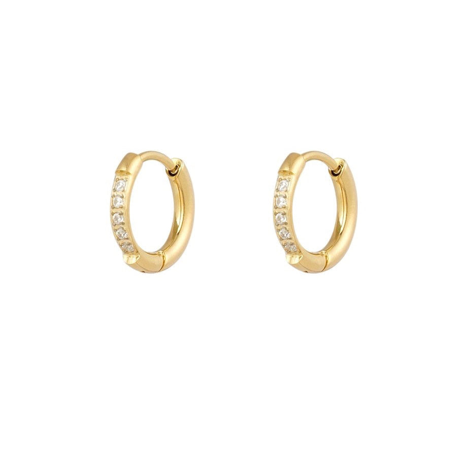 Oorbellen demi | goud