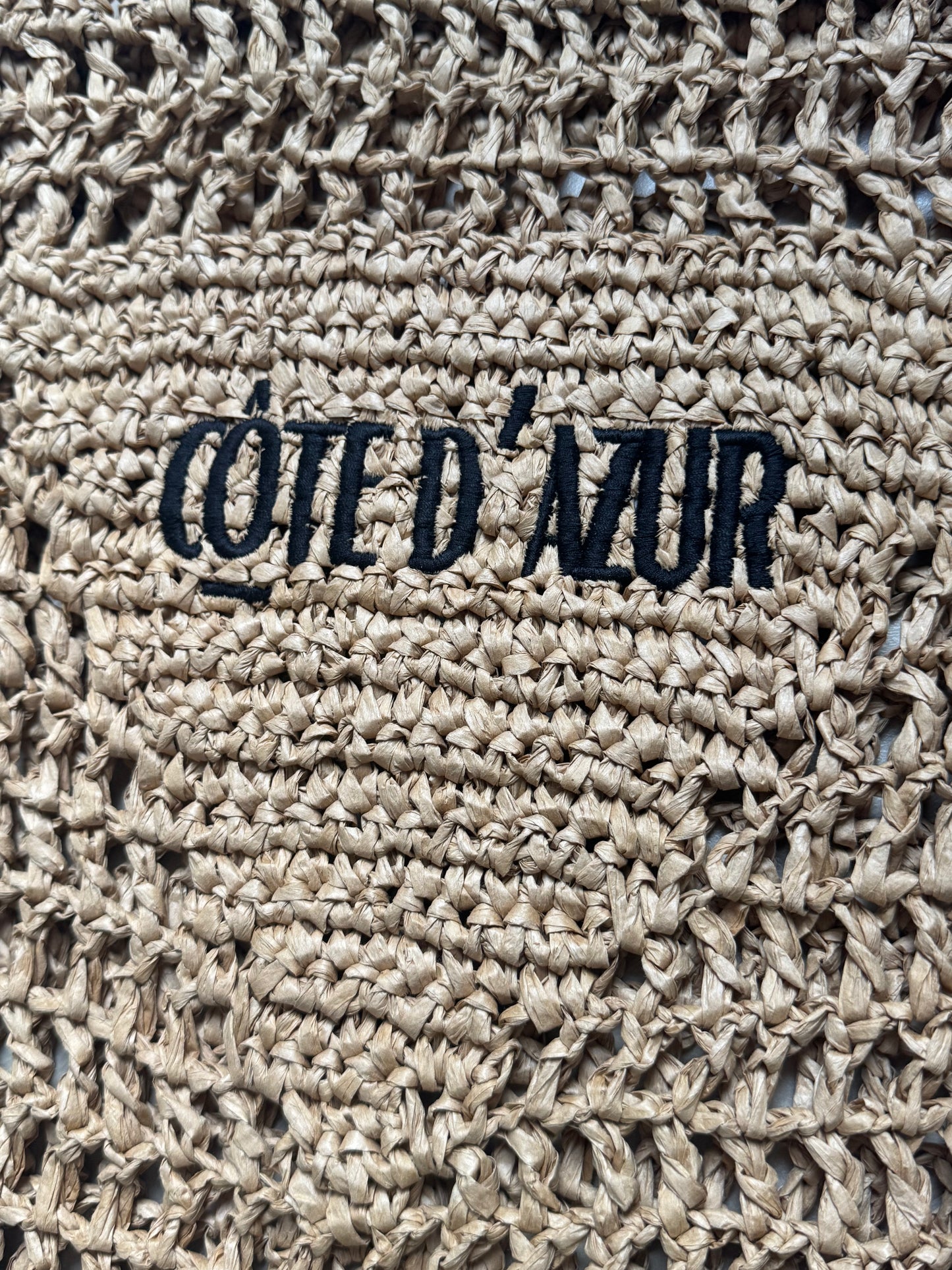 Strandtas cote d'azur | bruin