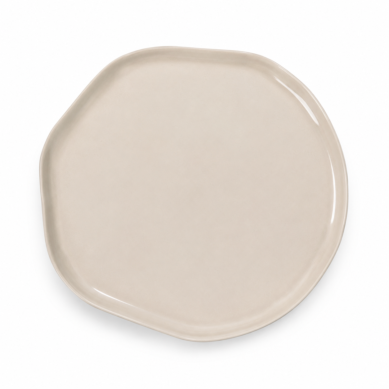Dienblad rin | taupe L