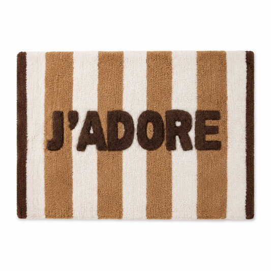 Badmat J'adore | beige