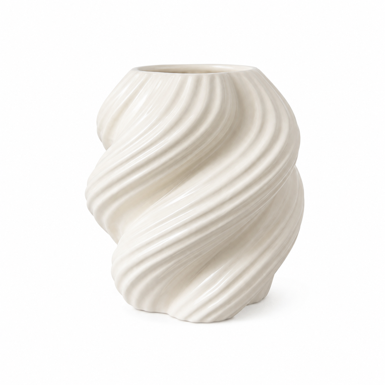 Vaas swirl | off white