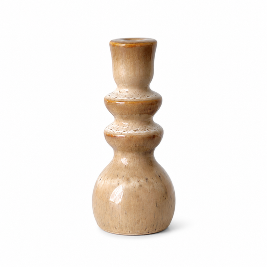 Mini Candle Holder | Brown