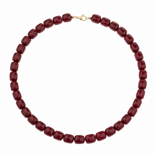 Ketting dessa | burgundy