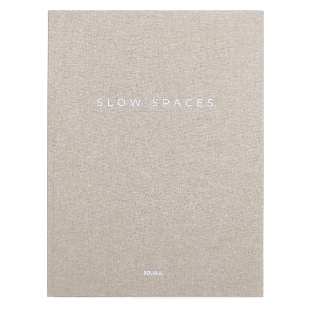 Opbergboek slow spaces solulu