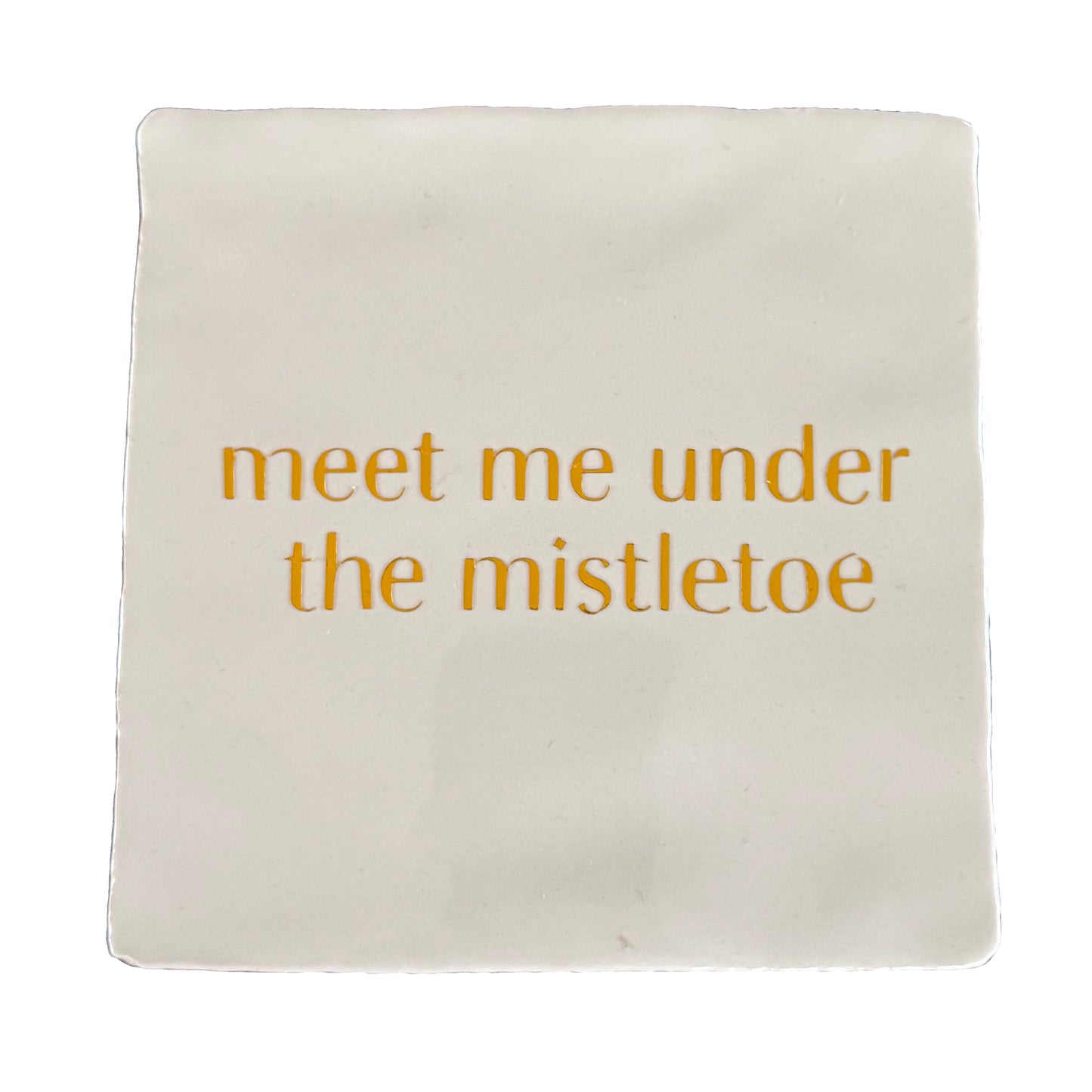 Tile beige | meet me under the mistletoe