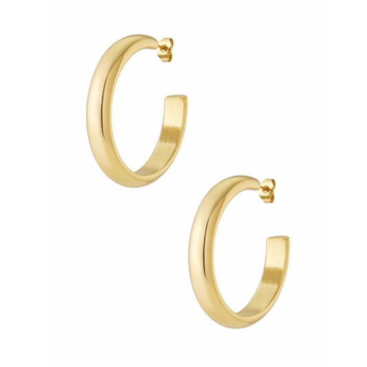 Oorbellen halo | goud