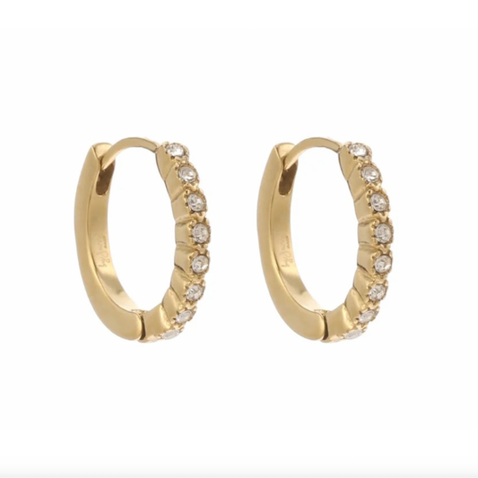 Oorbellen flore | goud
