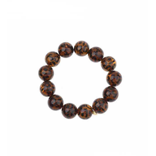 Armband panter | bruin