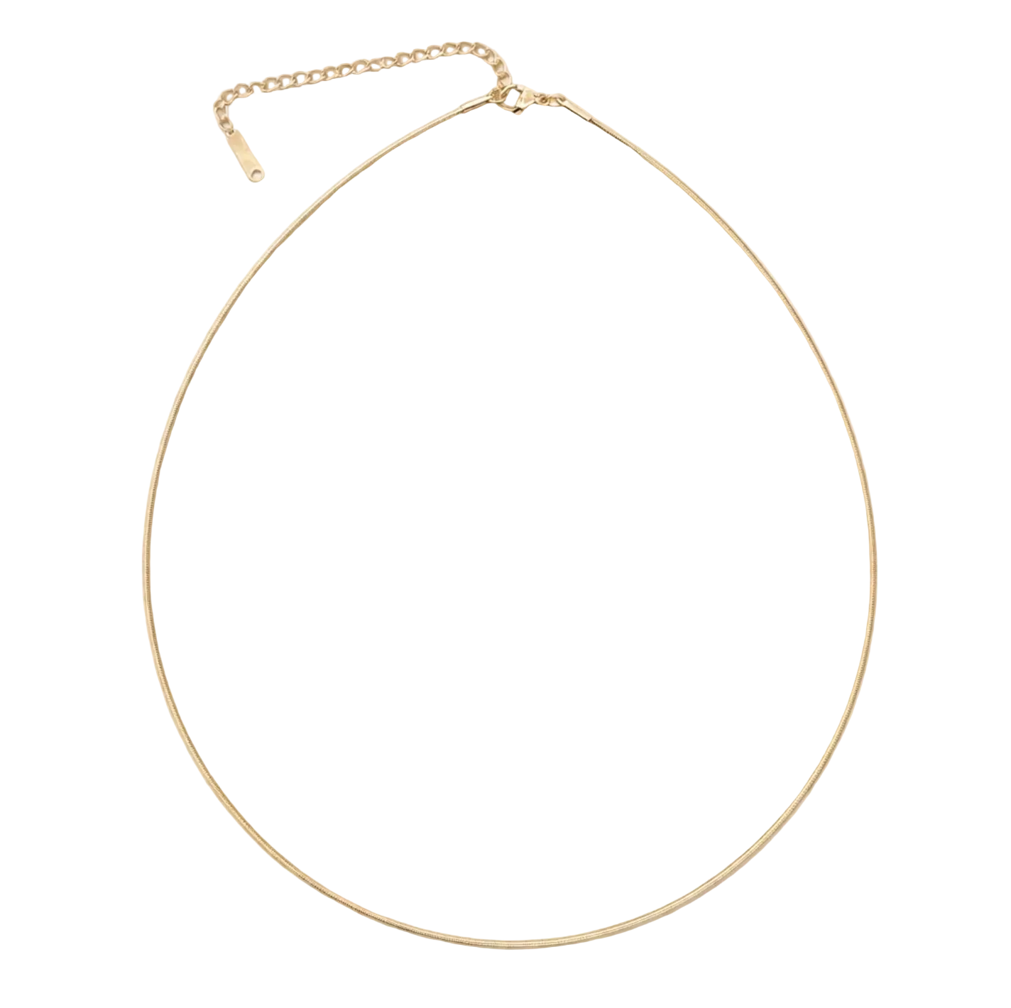 Bedelketting snake | goud
