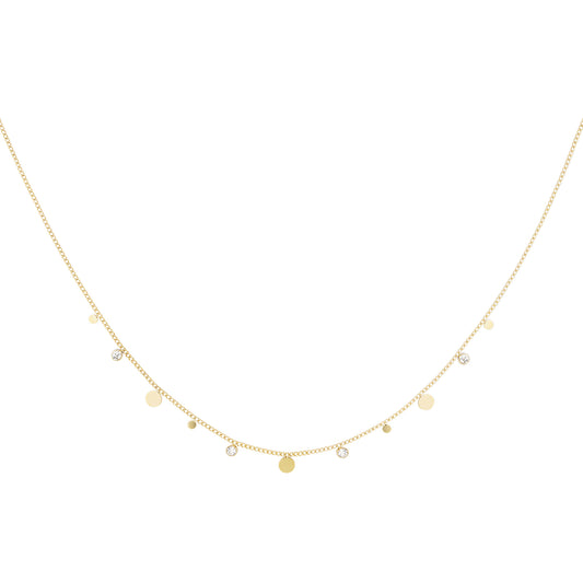 Ketting strass | goud